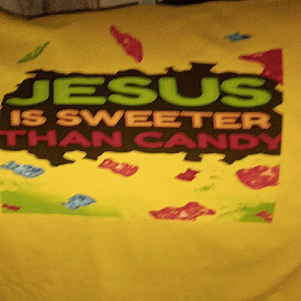 Jesus Is Sweeter Than Candy T-shirt